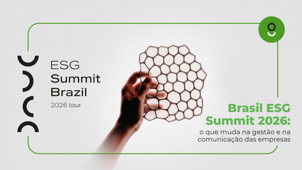 Leia mais sobre o artigo Brasil ESG Summit 2026: o que muda na gestão e na comunicação das empresas
